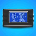 Peacefair English Version Multifunctional AC Digital Display Power Monitor, Specification: 5A - 1