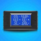 Peacefair English Version Multifunctional AC Digital Display Power Monitor, Specification: 10A - 1