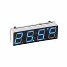 High-Precision RX8025T Digital Clock Module LED Digital Tube Electronic Clock(Blue) - 1