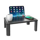 Gibbon Mounts MR01 Liftable Notebook Stand Monitor Desktop Stand Simple Computer Desk(Black) - 1