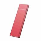 M.2 USB3.1 SSD Mobile Solid State Drive Aluminum Alloy Type-C Hard Drive, Capacity: 2TB(Red) - 1
