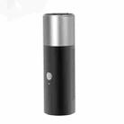 BT201 Small Steel Gun Flashlight Bluetooth Speaker Outdoor Waterproof Metal Small Speaker(Black) - 1