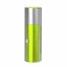 BT201 Small Steel Gun Flashlight Bluetooth Speaker Outdoor Waterproof Metal Small Speaker(Green) - 1