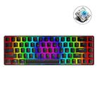 ZIYOU LANG T8 68 Keys RGB Luminous Gaming Mechanical Keyboard, Cable Length:1.6m(Black Green Shaft) - 1