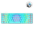ZIYOU LANG T8 68 Keys RGB Luminous Gaming Mechanical Keyboard, Cable Length:1.6m(Blue Green Shaft) - 1