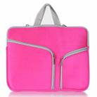 T228 Diving Material Computer Bag Multi-pocket Laptop Liner Bag, Size: 14 Inch(Rose) - 1