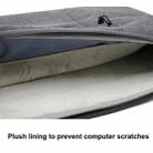 Zipper Type Polyester Business Laptop Liner Bag, Size: 11.6 Inch(Light Grey) - 6