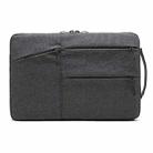 Zipper Type Polyester Business Laptop Liner Bag, Size: 13.3 Inch(Dark Gray) - 1