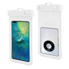 2 PCS Drift Diving Swimming Mobile Phone Waterproof Case(White) - 1