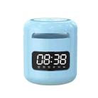 JM01 Mini Card Outdoor Portable Wireless Bluetooth Speaker Clock(Blue) - 1