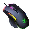 IMICE T70 8-Button 7200DPI RGB Lighting Programmable Wired Gaming Mouse, Cable Length: 1.8m(Black) - 1