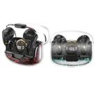 TWS Wireless Bluetooth Headset In-ear Space Capsule Gaming Headset(Transparent Black) - 1