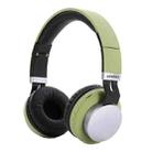 MH8 Wireless Card Sports Folding Bluetooth Headset, Colour: Green - 1