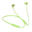 Q60 Neck Hanging Sports Running Stereo Sound Bluetooth Headset(Fluorescent Green) - 1