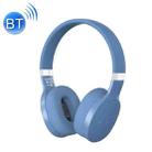 VJ087 Folding Wireless Sports Bluetooth Gaming Headset(Blue) - 1