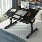 N6 Liftable and Foldable Bed Computer Desk, Style: Drawer+Shelf - 1