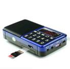 Y-928 FM Radio LED Display MP3 Support  TF Card U Disk(Blue) - 6