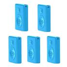 5 PCS Wireless Camera Controller Mobile Phone Multi-Function Bluetooth Selfie, Colour: G1 Blue Bagged - 1