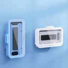 Oatsbasf  Bathroom Waterproof Phone Case Holder Shower Phone Box Wall Mount Phone Holder(Blue) - 2