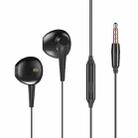 lanzero 3.5mm Wired In-Ear Sports Headphones(A2 Black) - 1