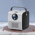 Q3 4K Mobile Phone Projector Home Office Integrated Projector,EU Plug,Version: Smart Version - 1