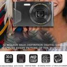C8 4K  2.7-inch LCD Screen HD Digital Camera Retro Camera,Version: 30W  Standard Version Black - 3