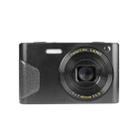 C8 4K  2.7-inch LCD Screen HD Digital Camera Retro Camera,Version: 48W Upgraded Version Black - 1