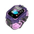 Z6S Children Phone Waterproof Watch Smart Touch Camera Positioning Call Watch(Purple) - 1