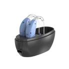 Elderly Use Can Charge Sound Amplifier Hearing Aid, Specification: US Plug(Blue Double Machine+Black Charging Bin) - 2