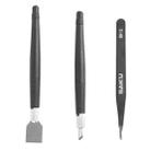 BAKU Solder Slurry Removal Scraper Tweezers Set(BK-7280) - 1