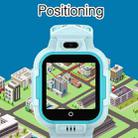DF52 Student GPS Positioning 4G Smart WIFI Watch(Blue) - 7