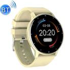 ZL02 Smart Heart Rate Blood Pressure Oxygen Monitoring Sports Pedometer Wireless Bluetooth Watch(Gold) - 1