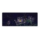 400x900x1.5mm Unlocked Large Desk Mouse Pad(2 Lotus) - 1