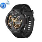 MT12 Smart Call Music Play Guide Step Smart Wireless Sports Watch(Black) - 1