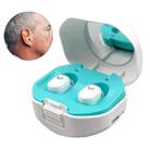 TWS On-Ear Sound Amplifier Hearing Aid with Charging Compartment(White) - 1