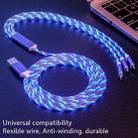 8 Pin+Type-C+Micro USB Phone Streamer Three-Head Charging Line, Model: 3 In 1 1.2m(Colorful) - 3