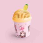 Cartoon Cute Cream Children USB Portable Handheld Fan(Pink) - 1