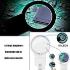 Desktop Multifunctional Chip Welding Repair Inspection Magnifying Glass with LED Light(Black) - 3