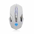 LANGTU G509 8 Keys Wired USB Luminous Game Mechanical Mouse,Cable Length:1.5m(White) - 1