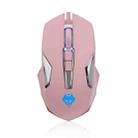 LANGTU G509 8 Keys Wired USB Luminous Game Mechanical Mouse,Cable Length:1.5m(Pink) - 1