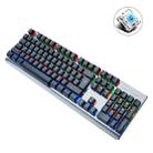 LANGTU G800 104 Keys Office Gaming Mechanical Luminous Wired Keyboard,Cable Length:1.5m(Black Green Shaft Mixed Color Light) - 1