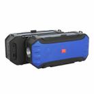 HA01 Outdoor Portable Bluetooth Speaker with Flashlight Function(Blue) - 1