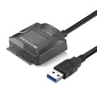 SATA To USB3.0 Easy Drive Cable External 2.5 / 3.5 Inch Hard Drive Adapter Cable(Black) - 1