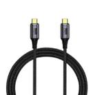 PD 100W Type-C to Type-C Fast Charging Nylon Braided Cable, Model: 0.3 m - 1