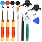 Joy-Con 3D Joystick Repair Screwdriver Set Gamepads Disassembly Tool For Nintendo Switch, Series: 17 In 1 - 1