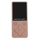 T68 Card Lossless Sound Quality Ultra-thin HD Video MP4 Player(Rose Gold) - 1