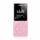 Card Ultra-thin Lossless MP4 Player With Screen(Pink) - 1