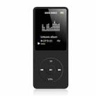 Card Ultra-thin Lossless MP4 Player With Screen(Black) - 1