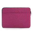 Waterproof & Anti-Vibration Laptop Inner Bag For Macbook/Xiaomi 11/13, Size: 13 inch(Rose Red) - 1