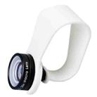 Universal Mobile Phone Macro Lens 20 Times Amplifies Large Macro Camera Clip Lens(White Clip) - 1